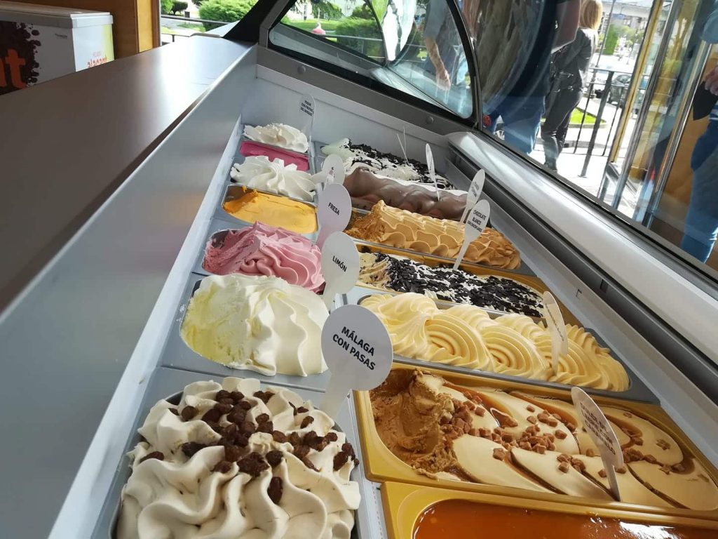 La xelatería Fragola, en Navia