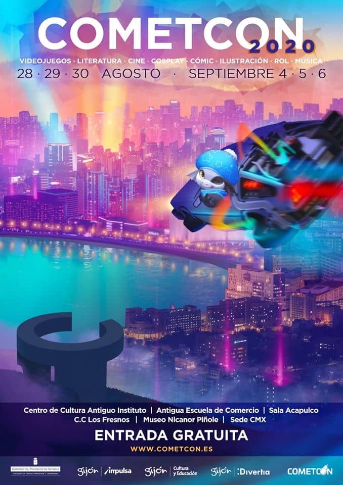 La convención Cometcon, con actividades durante seis días