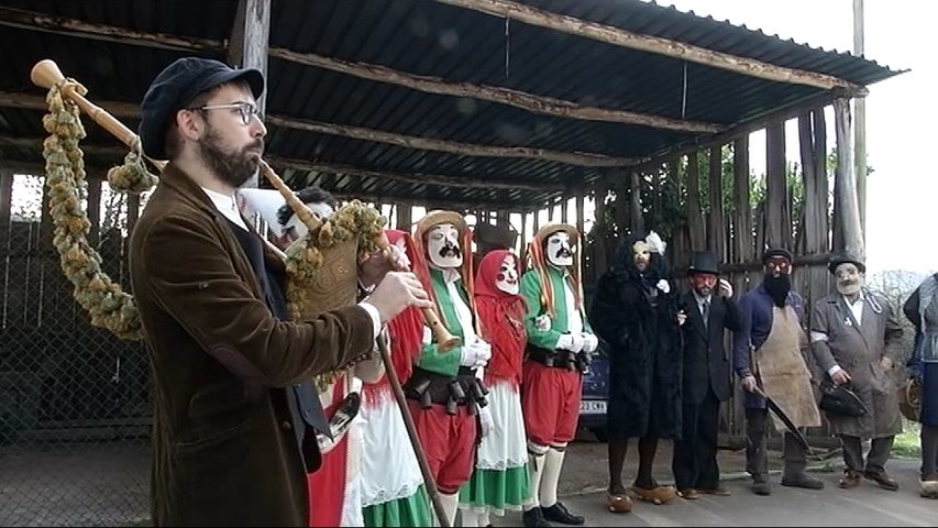 L’aguilandu, una tradición del invierno asturiano