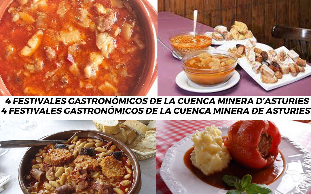 4 festivales gastronómicos de la cuenca minera de Asturies