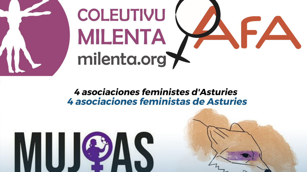 4 colectivos feministas de Asturies