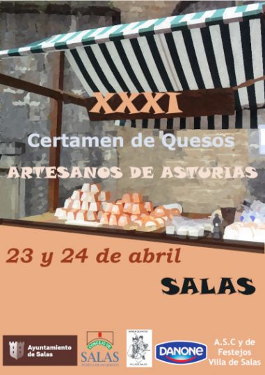 No te pierdas XXXI Certamen de Quesos Artesanos de Asturias en Salas este fin de semana