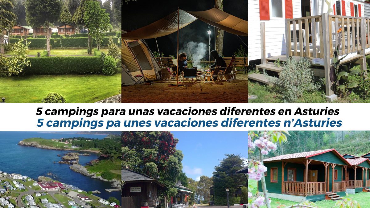 5 campings para unas vacaciones diferentes en Asturies
