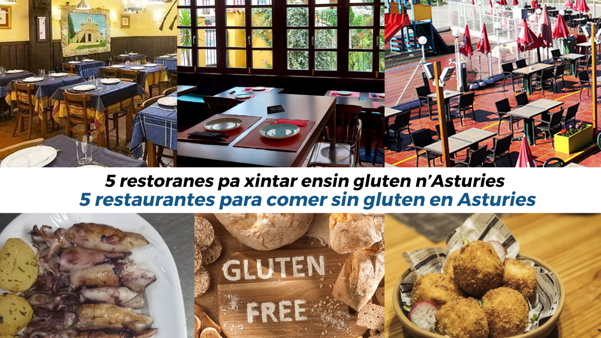 5 restaurantes para comer sin gluten en Asturies