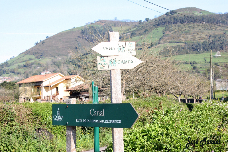 Un viaje por la toponimia asturiana de Sariegu