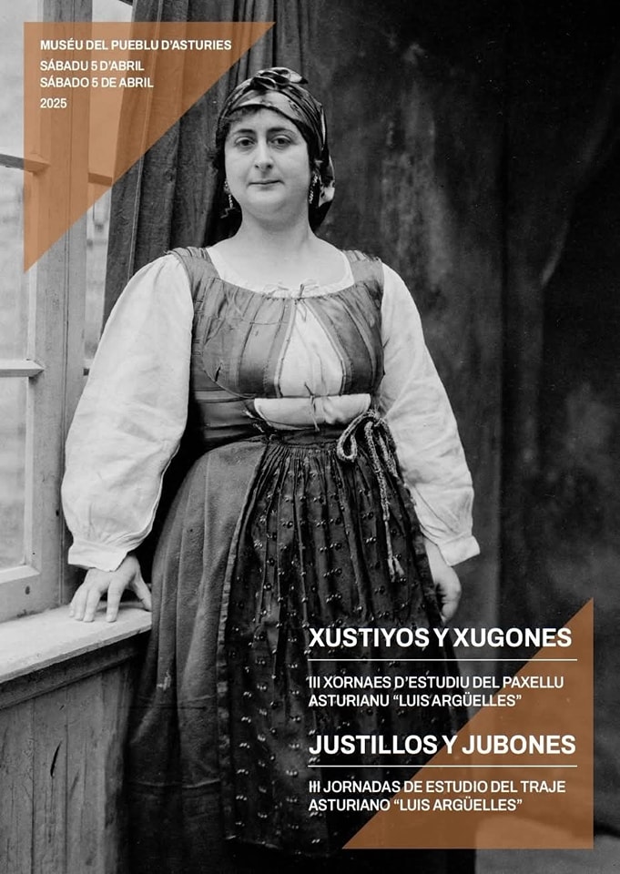 Cartel de las III Jornadas de Estudio del Traje Asturiano