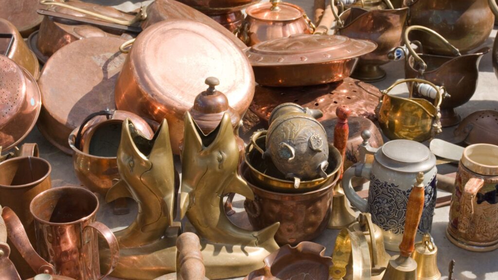 Objetos de la feria de Avilés
